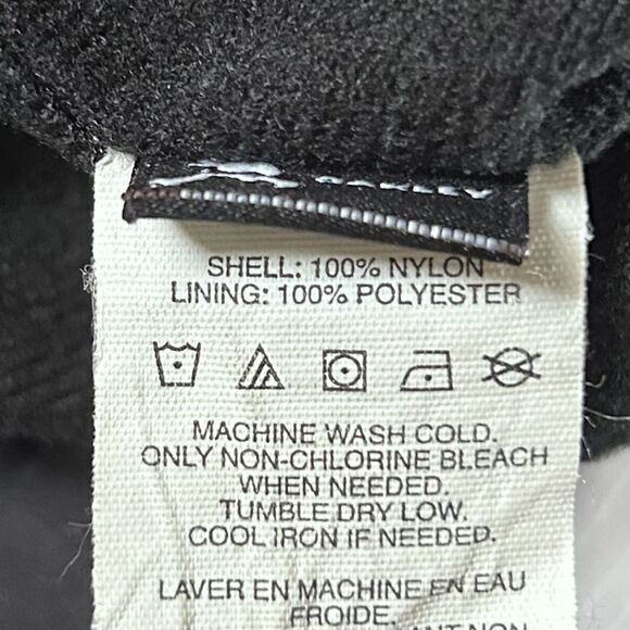 Oakley Black Full Zip Jacket Men’s Medium Nylon Shell Fleece Lined - Picture 7 of 9